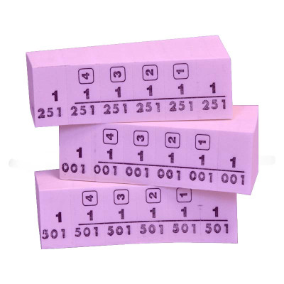 Pre-Numbered Marking Tags Rosa