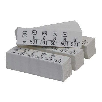 Pre-Numbered Marking Tags...