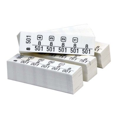 Pre-Numbered Marking Tags...