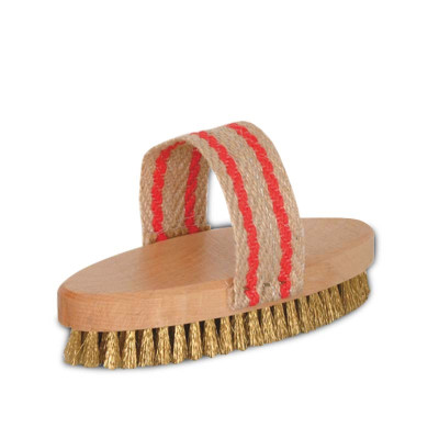 Oval Brass Brush